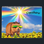 Capybara  calendar<br><div class="desc">Beautiful Colorful Art Nice Art Work Calendar 
Nice Gift For Friends Family Love-ones 
For Birthday Christmas Wedding Thank you Gift</div>