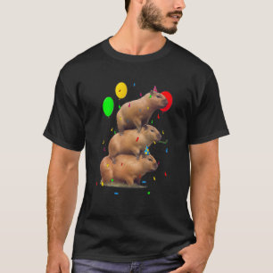 Capybara celebrating Birthday 1 T-Shirt