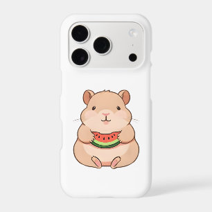 Capybara Chibi Mignon Mangeant une Tranche de Past