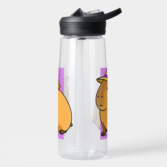Capybara Chill Mode Water Bottle (Left)