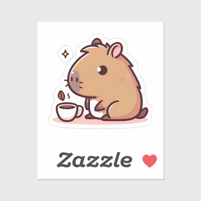 Capybara coffee lover (Sheet)