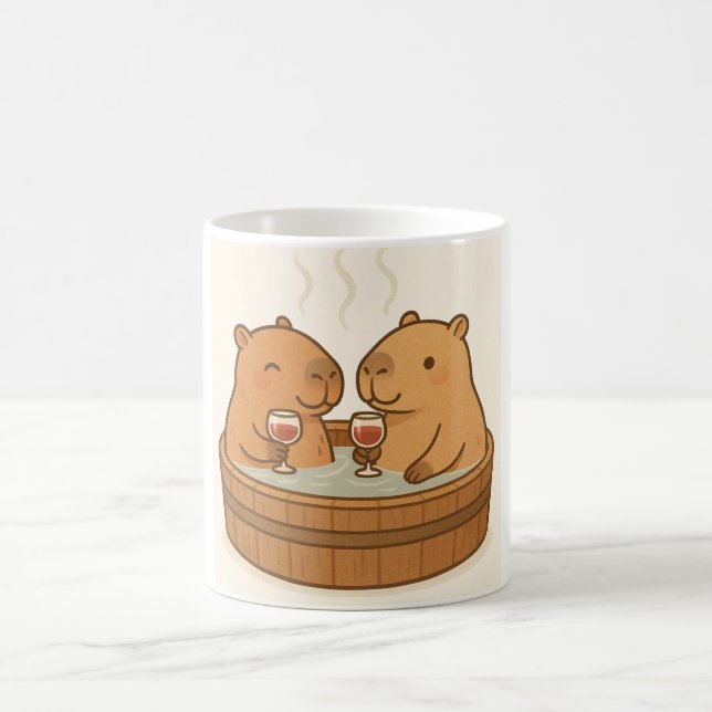 Capybara Coffee Mug (Center)