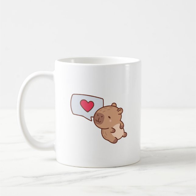 Capybara Coffee Mug (Left)