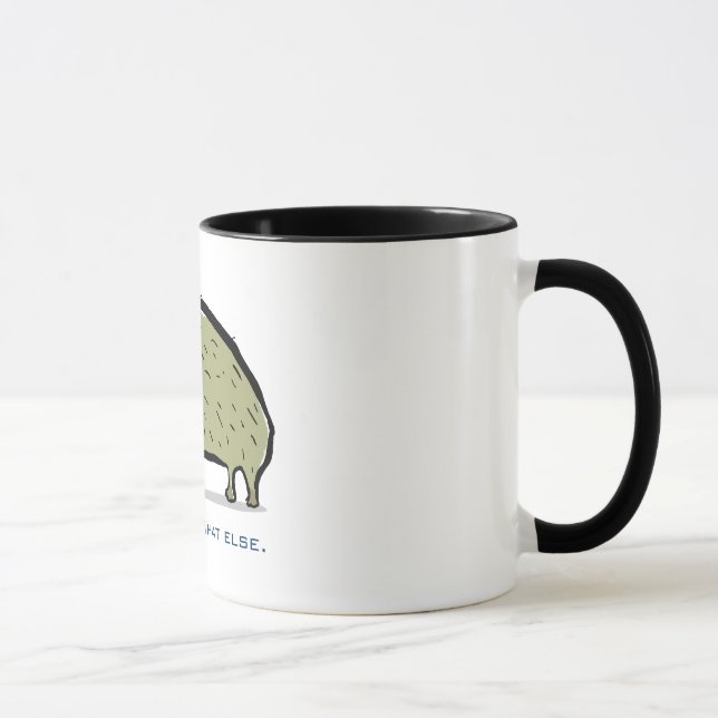 capybara (customizeable text) mug (Right)