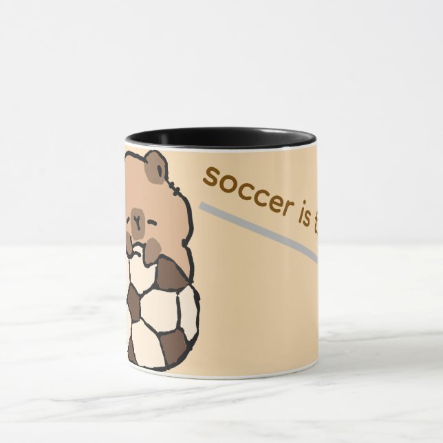 capybara cute mug (Center)