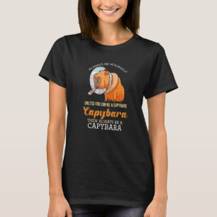 Capybara  Cute Pet Animal Rodent Mammal Wildlife   T-Shirt