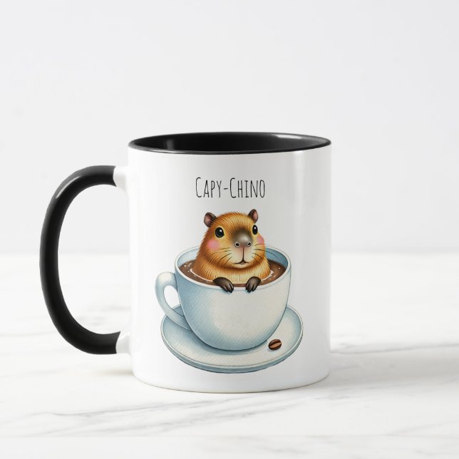 Capybara Dancing Mugs (Left)
