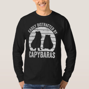 Capybara Easily Distracted By Capybaras T-Shirt