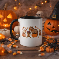 Capybara Fall Mug