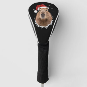 Capybara Funny Christmas  Golf Head Cover