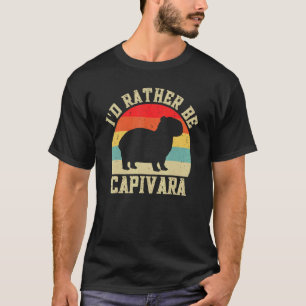 Capybara Giant Rodent For Capivara 4 T-Shirt