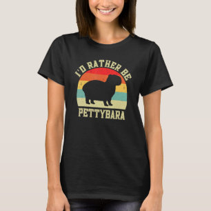 Capybara Giant Rodent For Happybara T-Shirt