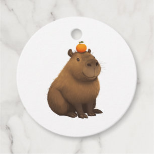 Capybara Gift Tags