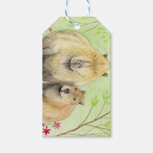 Capybara Gift Tags