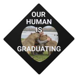 Capybara graduaiton cap topper