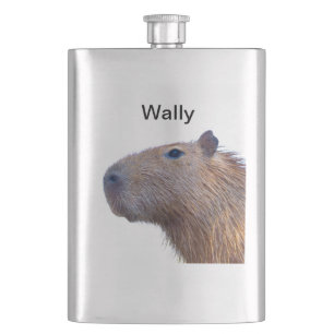 Capybara Hip Flask