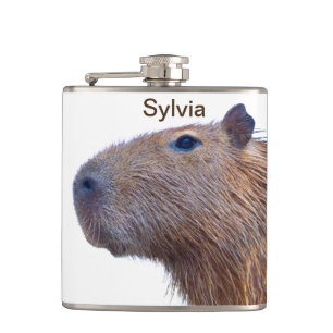 Capybara Hip Flask