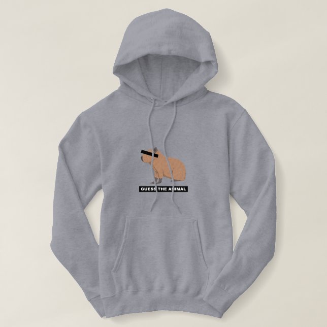 Capybara Hoodie (Design Front)