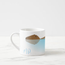 Capybara & Initiales Espresso Mug
