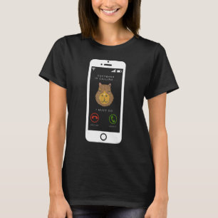 Capybara is calling humourous capibara Rodent Anim T-Shirt