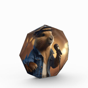 Capybara Keith Country Western Singer, Photo Block