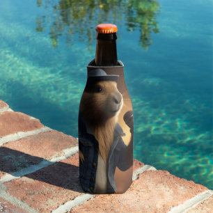 Capybara Keith The Country Western Singer, Bottle Cooler