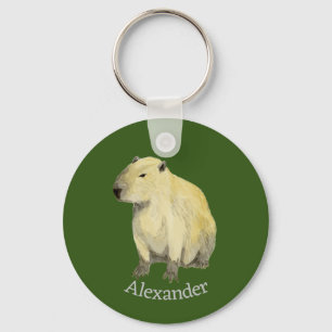 Capybara Keychain