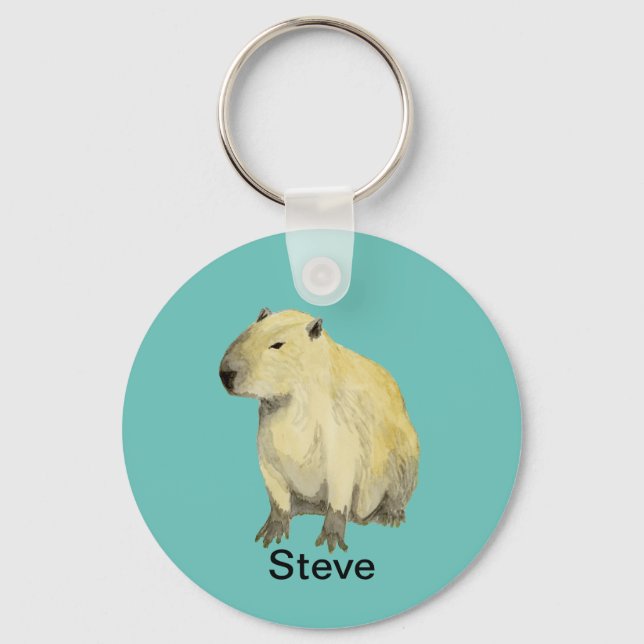 Capybara Keychain (Front)