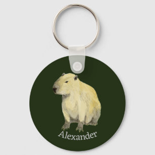 Capybara Keychain