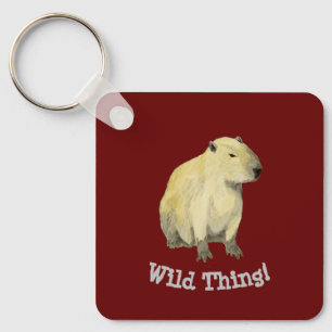 Capybara Keychain