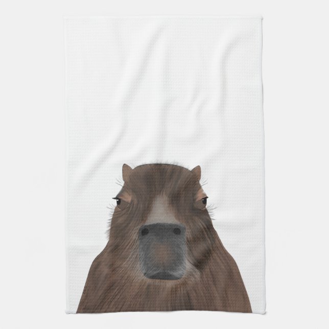 Capybara Kitchen Towel (Vertical)