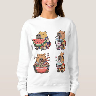 Capybara-kun loves America Sweatshirt