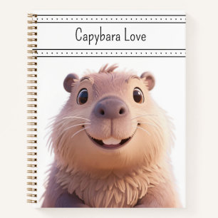 Capybara Love Notebook