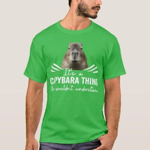 Capybara Lover Animal Rights Wild Animal Lovers fa T-Shirt