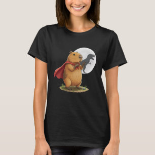 Capybara Lover Capybara is My Spirit Animal Dinosa T-Shirt