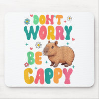 Capybara Lover Motivation Sitive Don't That Worry 