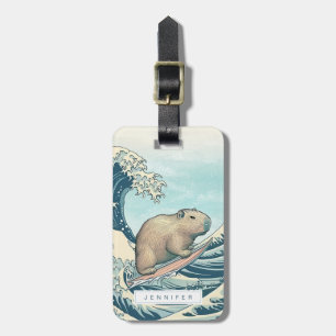 Capybara Luggage Tags