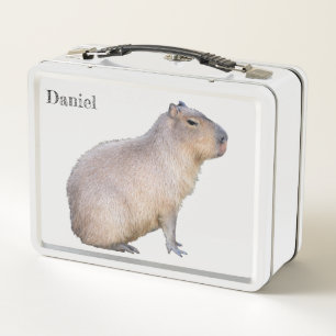 Capybara Metal Lunch Box