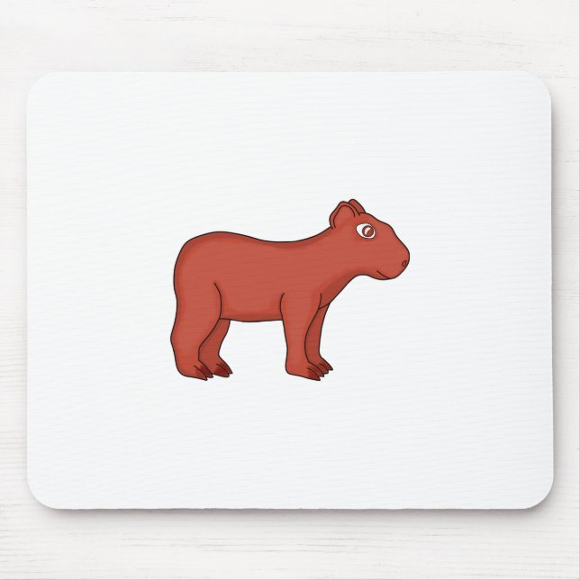 Capybara Mouse Pad (Front)
