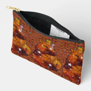 Capybara named Dream Accessory Pouch
