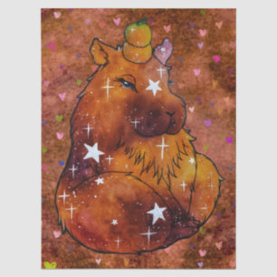 Capybara named Dream Tissue Paper