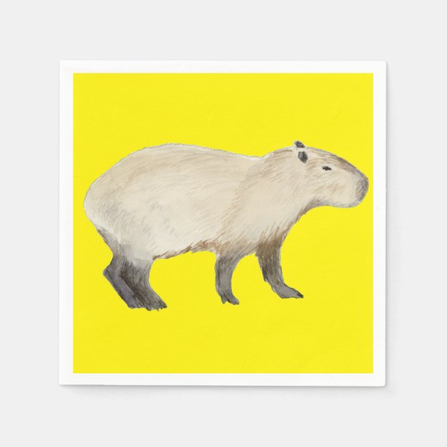 Capybara Napkin (Front)