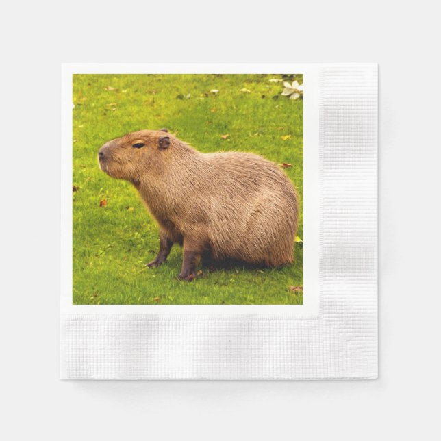 Capybara Napkin (Front)
