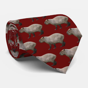 Capybara Neck Tie