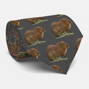 Capybara Neck Tie