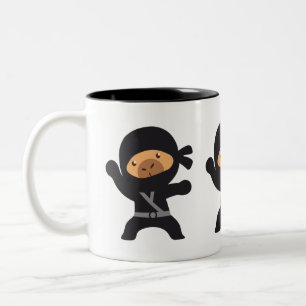 Capybara Ninja Mug   Amusant animal d'arts martiau