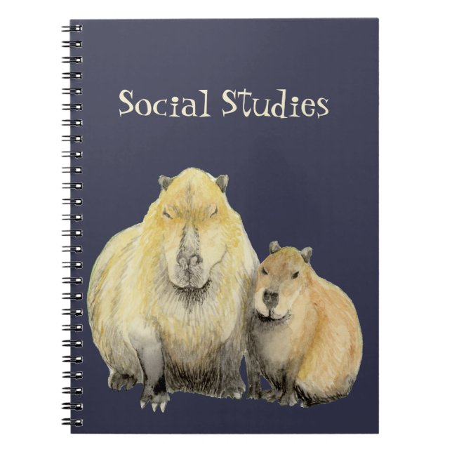 Capybara Notebook (Front)