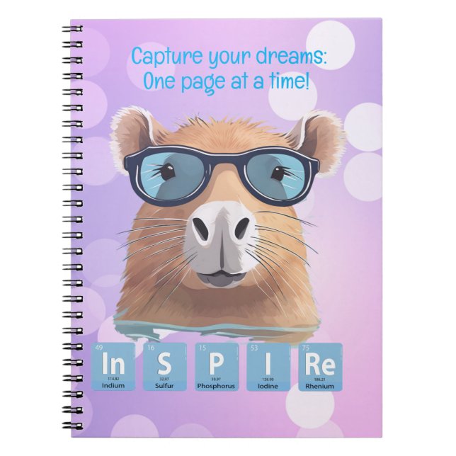 CAPYBARA NOTEBOOK-1 NOTEBOOK (Front)
