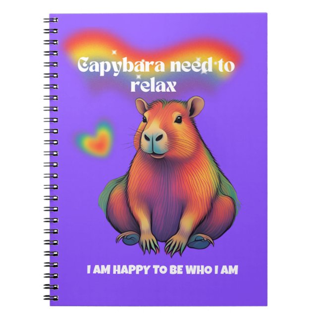 CAPYBARA NOTEBOOK-5 NOTEBOOK (Front)