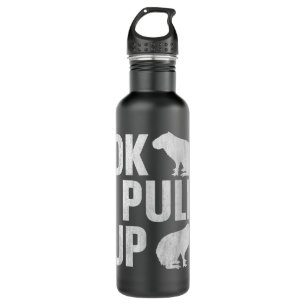 Capybara Ok I Pull Up  710 Ml Water Bottle